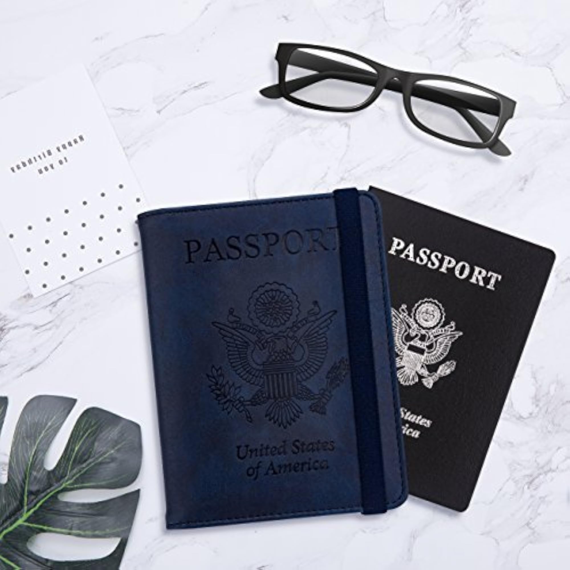 RFID Passport Holder Cover Wallet for Women and Men